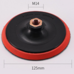Platorello con Velcro Graphite 125 mm M14 - immagine 3