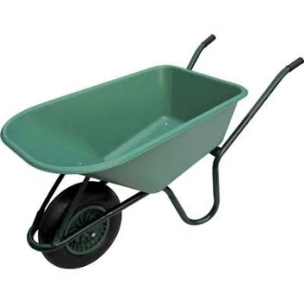 Carriola in Plastica Verde 100 Litri Utilia