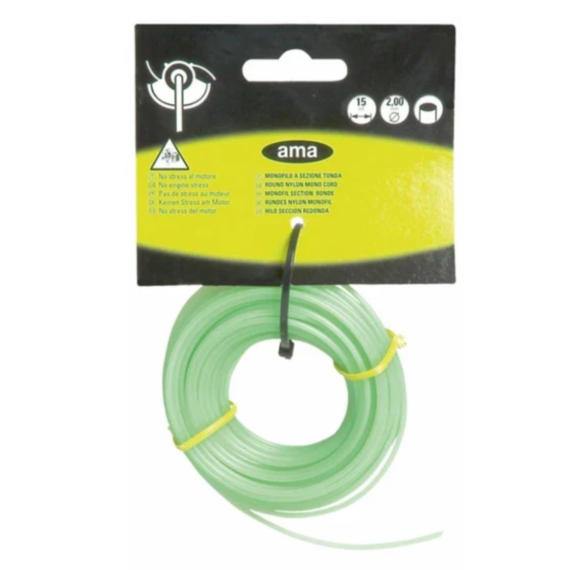 Filo Tondo per Decespugliatore Globex Ø3,3 mm 15 m