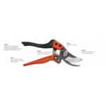 Forbice Professionale da Potatura Bahco PX-M2 ERGO Ø20 mm - immagine 3