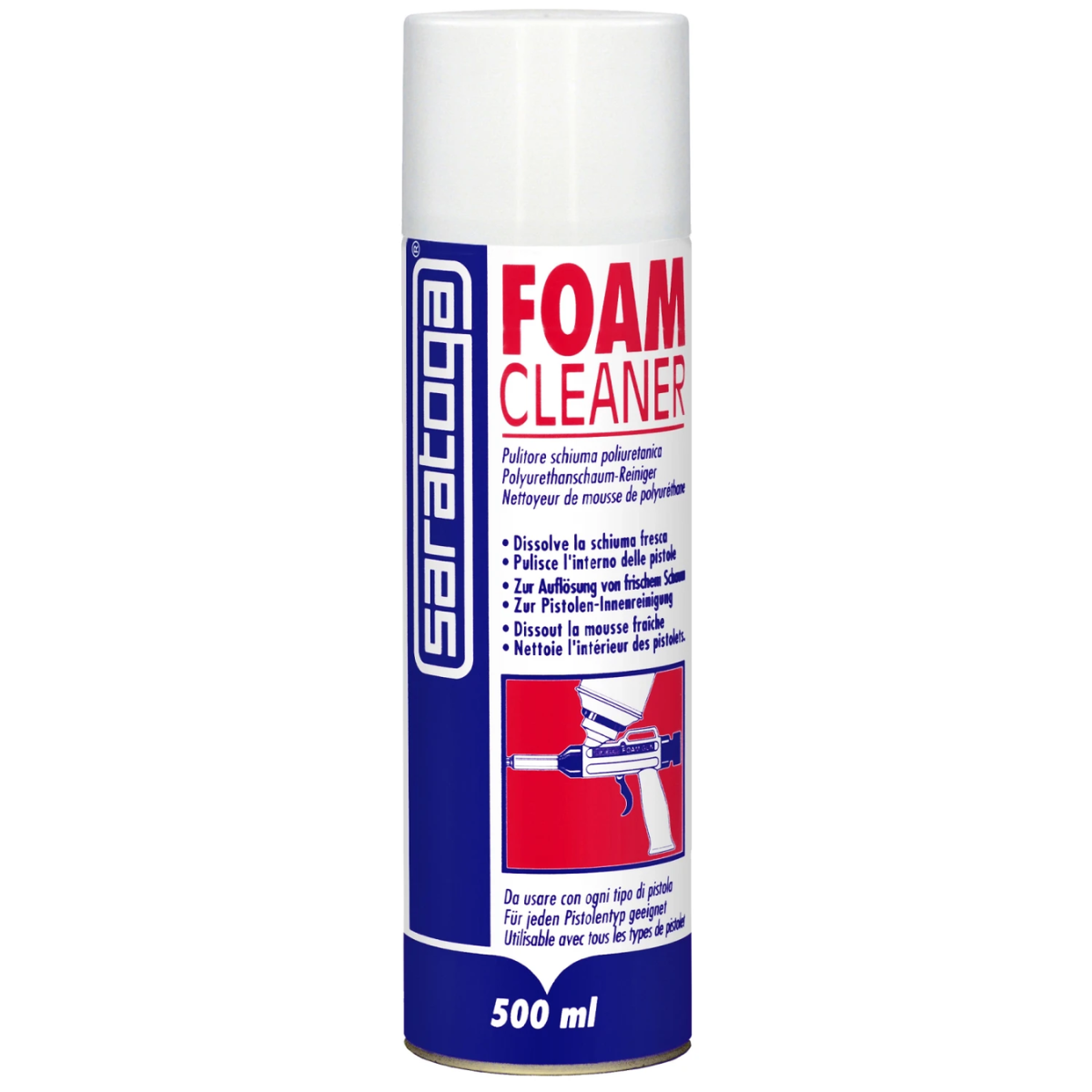 Pulitore per Pistole e Schiuma Poliuretanica Saratoga Foam Cleaner 500 ml